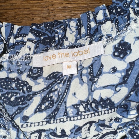 Anthropologie Love The Label Floral Blouse - Picture 5 of 9